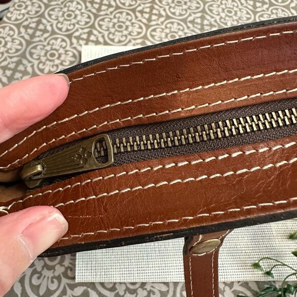 Patricia Nash Brown Leather Tote - Picture 8 of 13